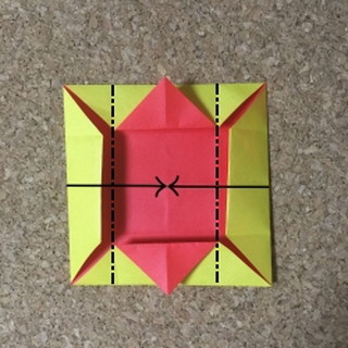 立体の家の折り方15